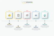 Line-X. Infographic Pack, a Presentation Template by Andrew Kras Design (Thumbnail 9 of 23)