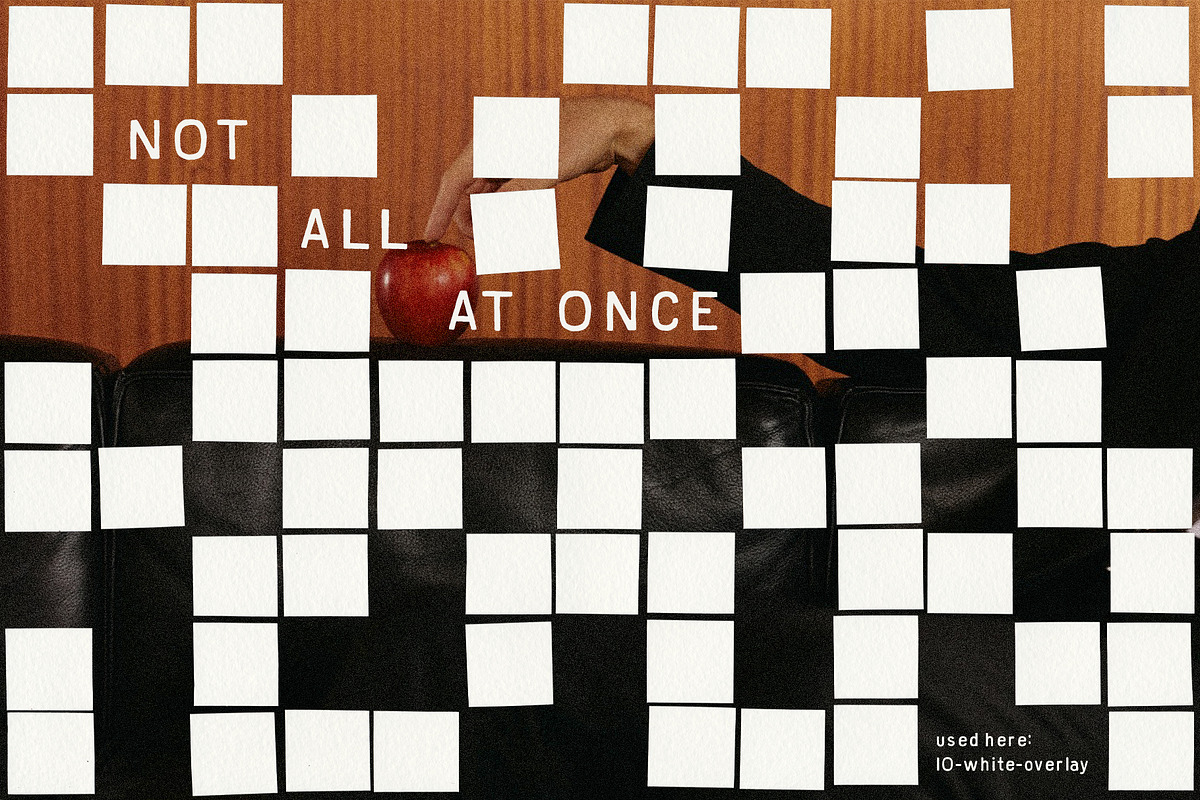 Not All at Once: Paper Grid Overlays, a Texture Graphic by alonahaidash (Photo 3 of 16)