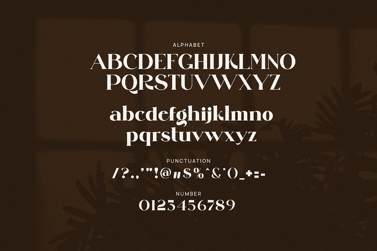 Quite Regise Elegant Serif Font, a Serif Font by Perfectype (Photo 9 of 9)