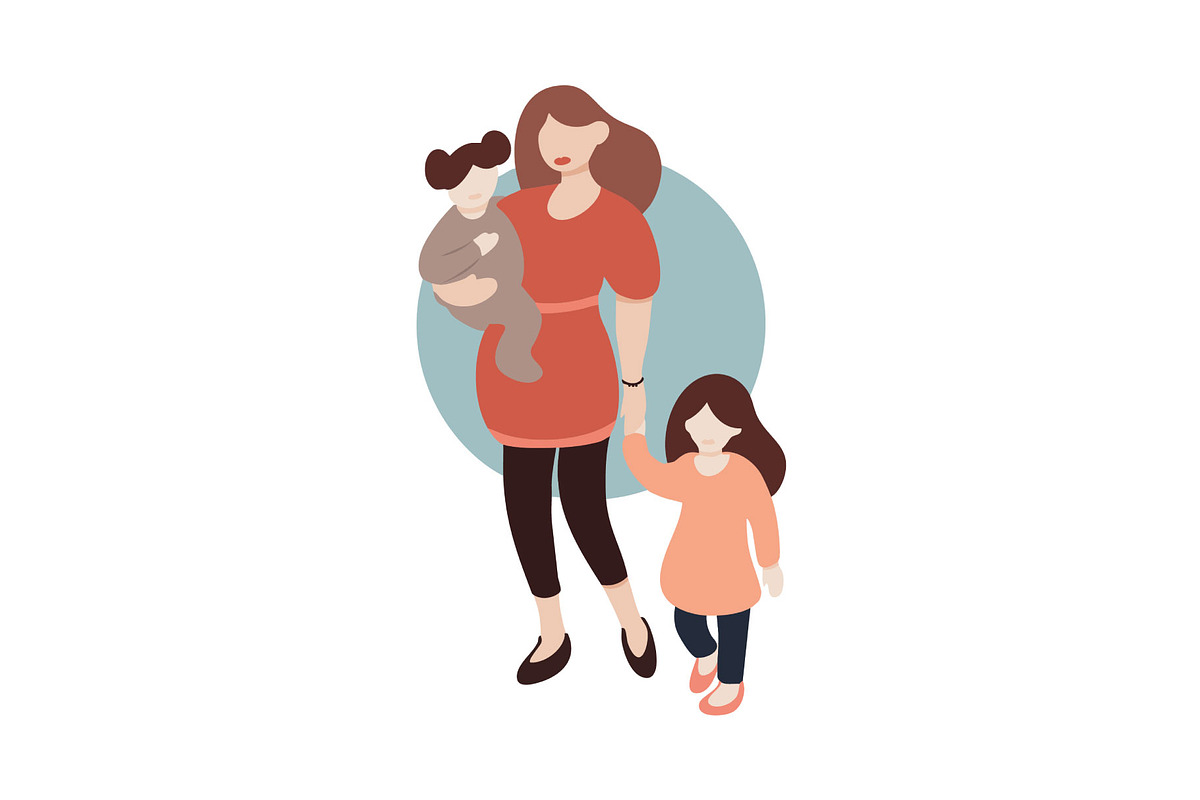 Modern Women Lifestyle – Flat Vector, an Illustration by uStickery (Photo 6 of 6)