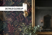 Dark Maximalist Wallpaper Mockup, a Household Mockup by 1001 mockups (Thumbnail 4 of 10)