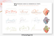 Ladyholic Premade Logo Branding Pack, a Branding & Logo Template by joyologo (Thumbnail 9 of 17)