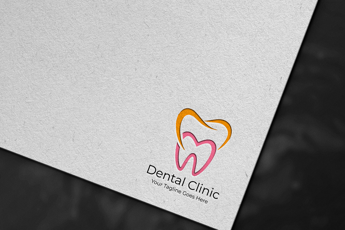Modern Dentist Logo Template preview 6
