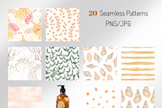 Boho watercolor seamless pattern, a Pattern Graphic by mila_leev (Thumbnail 10 of 10)