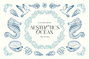 Aesthetics Ocean | Illustration Kit, an Object Illustration by KetteCreate (Thumbnail 1 of 17)
