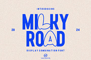 VT Milky Road - Font Combination, a Sans Serif Font by ViactionType (Thumbnail 1 of 12)