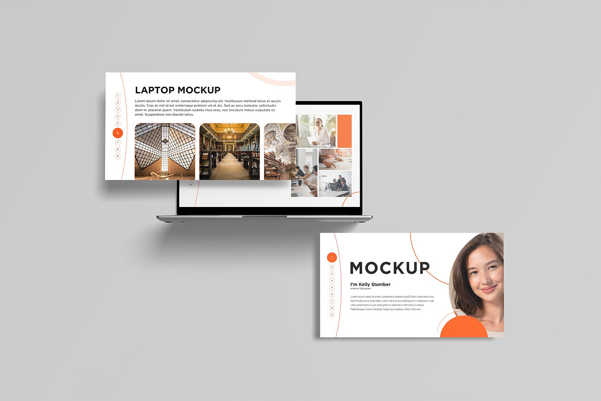 Laptop Presentation Mockup, a Mac Mockup by Graphic Deal (Photo 3 of 12)
