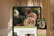 Showit Website Template | Mira, a Websites & App Template by Ladyfang Creative (Thumbnail 1 of 7)