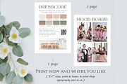 Dresscode card, Wedding mood board, a Card Template by EvaTemplates (Thumbnail 4 of 8)