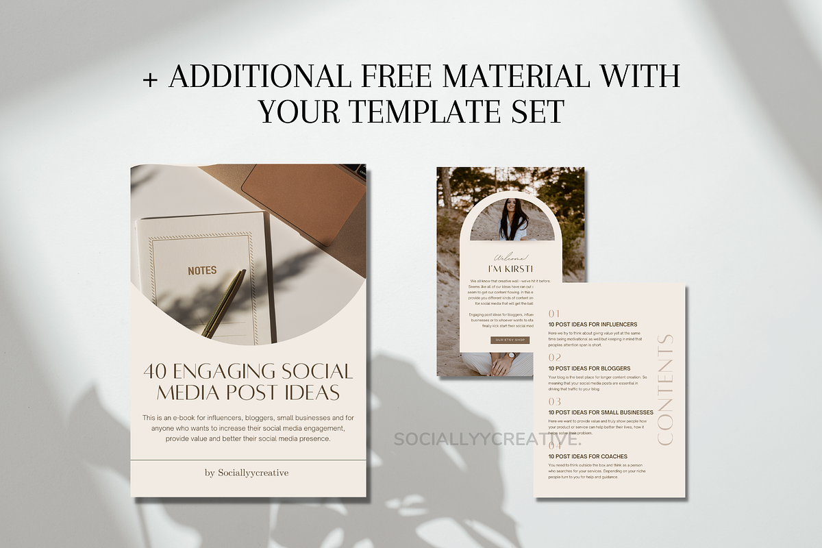Floral Themed Canva Website Template, a Marketing Template by SociallyyCreative (Photo 9 of 10)