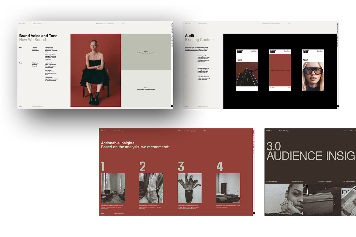 RUE | Content Strategy, a Presentation Template by Studio Standard (Photo 2 of 8)