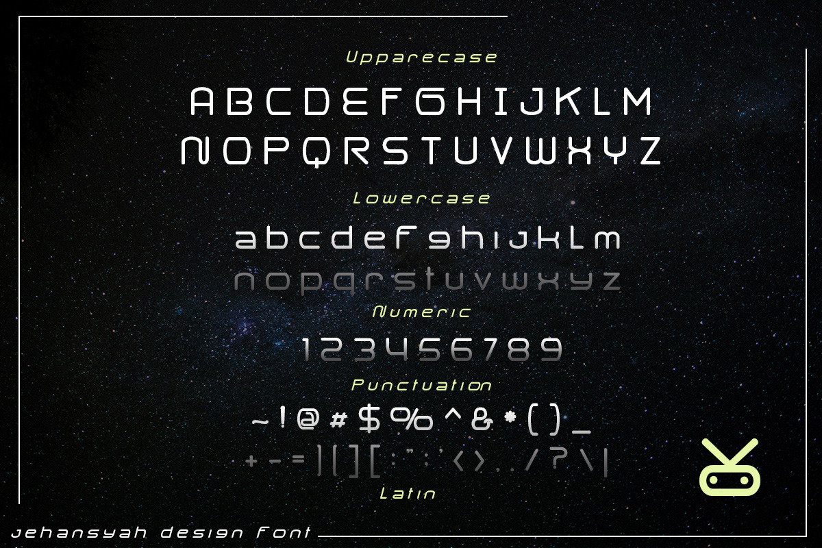 Galactic Monkey, a Sans Serif Font by Bramcreative (Photo 7 of 10)