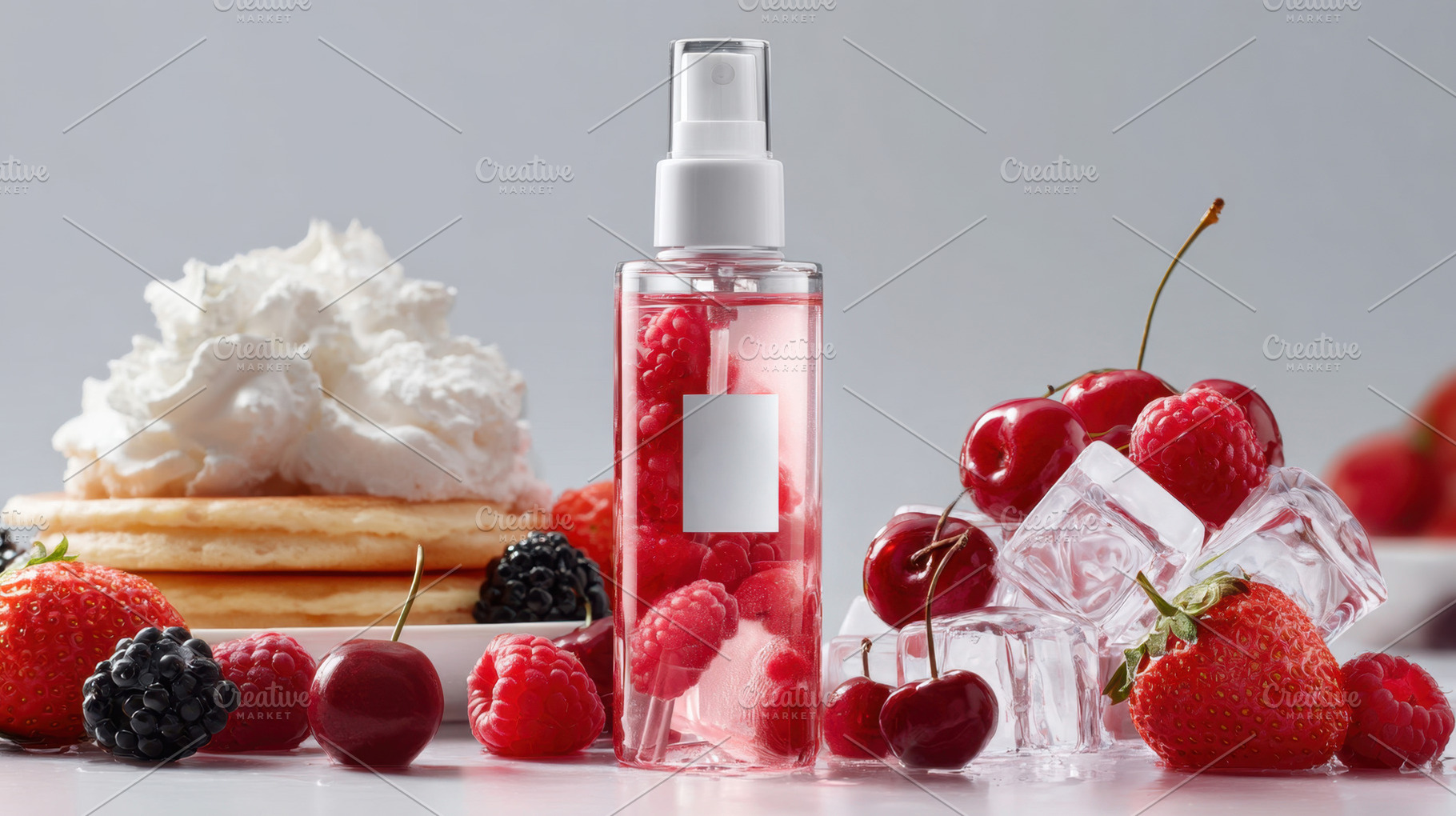 Berry mist on dessert table, a Photo by Beautiful things