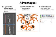 Skate board bundle, a Poster Template by DGIM studio (Thumbnail 7 of 8)
