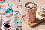 Café Collection: Graphics & Patterns, a Pattern Graphic by Dedraw Studio (Thumbnail 14 of 15)