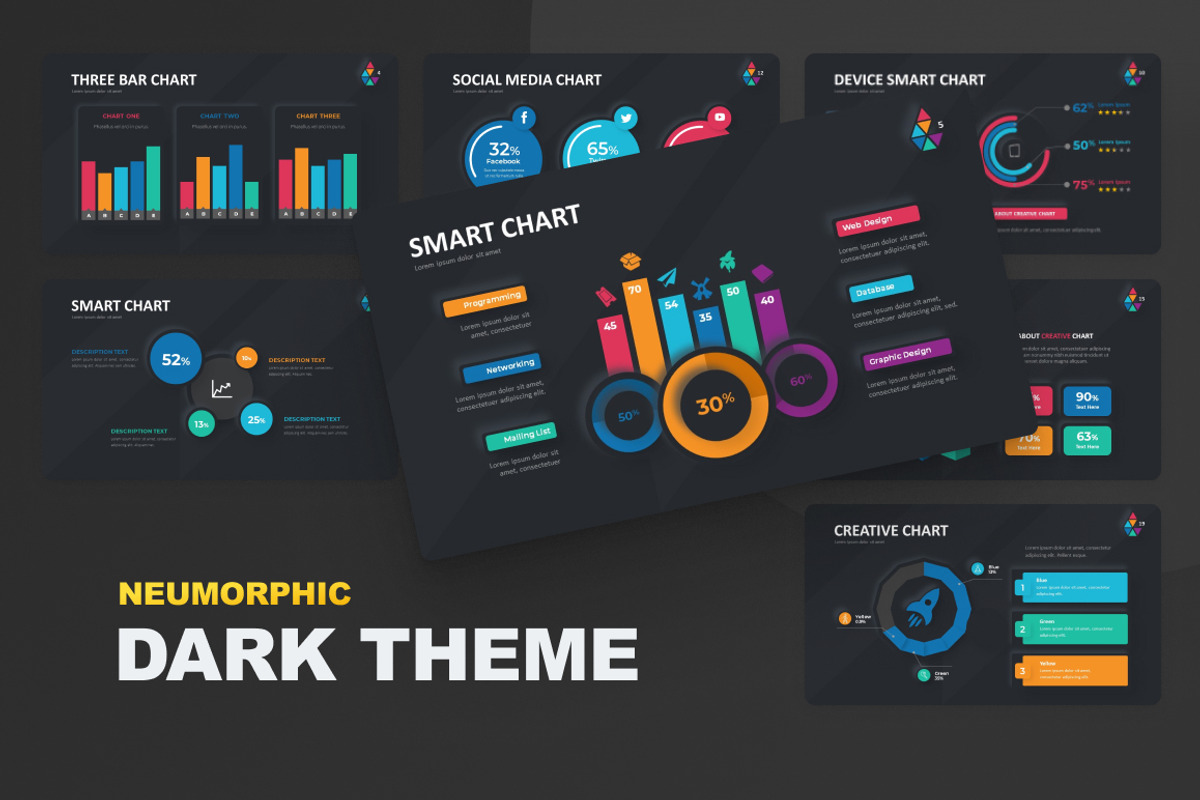 Smart Chart Infographic Powerpoint, a Presentation Template by Brandearth RRGraph (Photo 6 of 15)