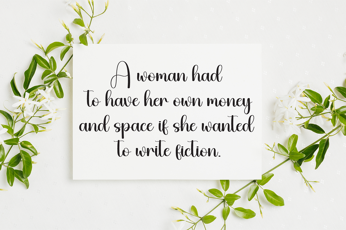 Justify | Script Font, a Handwritten Font by Scratchones (Photo 5 of 9)