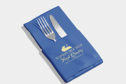 Napkin Mockup, a Merchandise Mockup by Unerispace (Thumbnail 2 of 5)