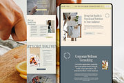 Nourish + Flow Nutritionist Website, a Squarespace Template by Solana Creative Co. (Thumbnail 12 of 13)