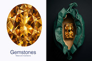 Gemstone Graphics Set, an Object Graphic by Polli Deeva (Thumbnail 9 of 11)
