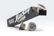 Coffee Capsules Mockup, an Advertising Mockup by Hubzway (Thumbnail 4 of 8)