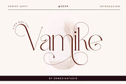 Vamike Serif Font, a Serif Font by Ermedia Studio (Thumbnail 1 of 10)