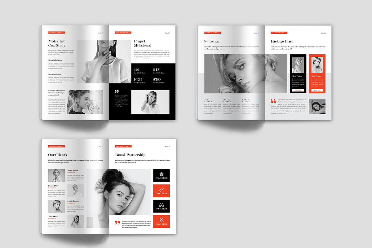 Social Media Kit Template, a Brochure Template by Spark_Creative (Photo 10 of 12)