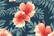 Repeat Pattern Hibiscus 6, a Pattern Graphic by Design Haus Gallery (Thumbnail 4 of 6)
