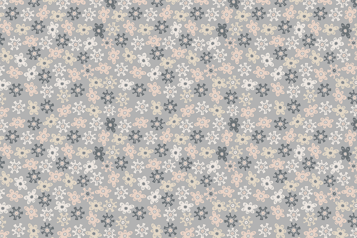Block Print stylized floral, a Decorative Illustration by Tanna.ART (Photo 10 of 13)
