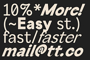 Serious Sans - Modern Typeface, a Sans Serif Font by Tropical Type (Thumbnail 11 of 13)
