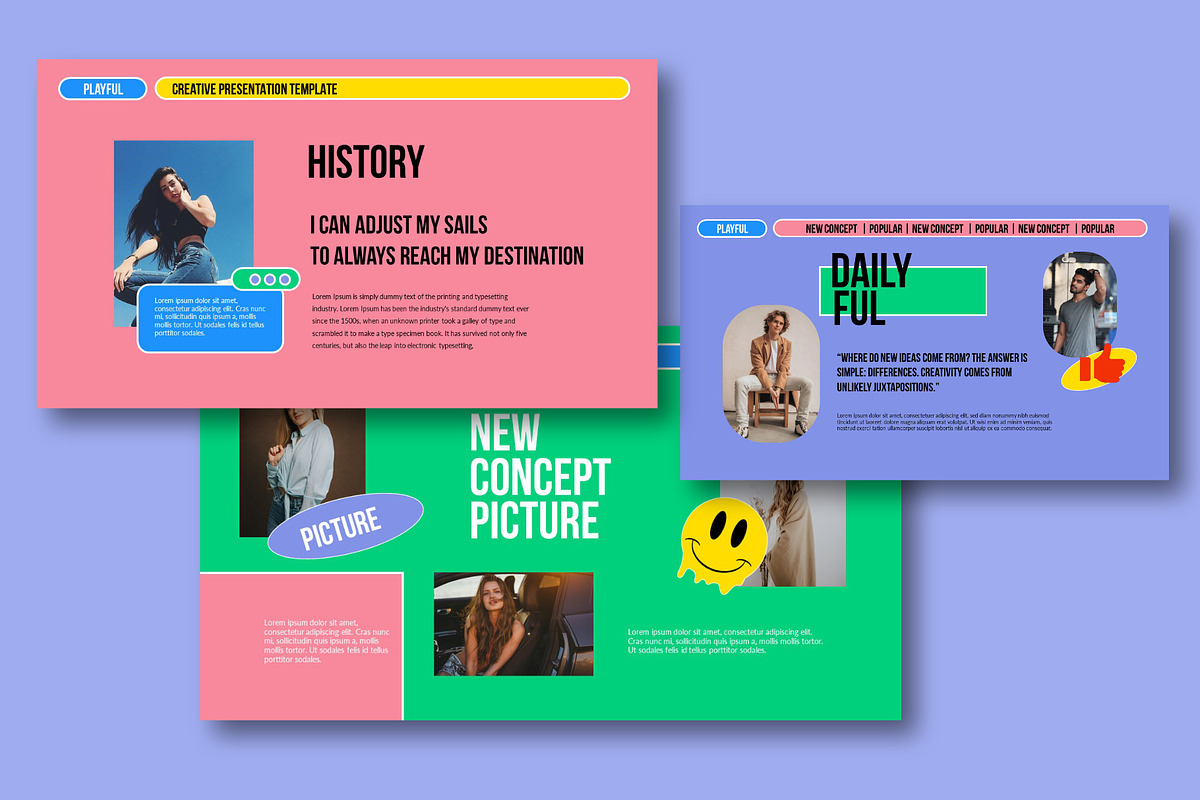 Dailyful Playful Google Slide, a Presentation Template by Spesifikstd (Photo 5 of 12)
