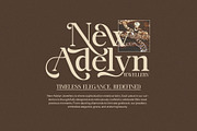 Ramita Johns Stylish Serif Font, a Serif Font by Perfectype (Thumbnail 3 of 8)