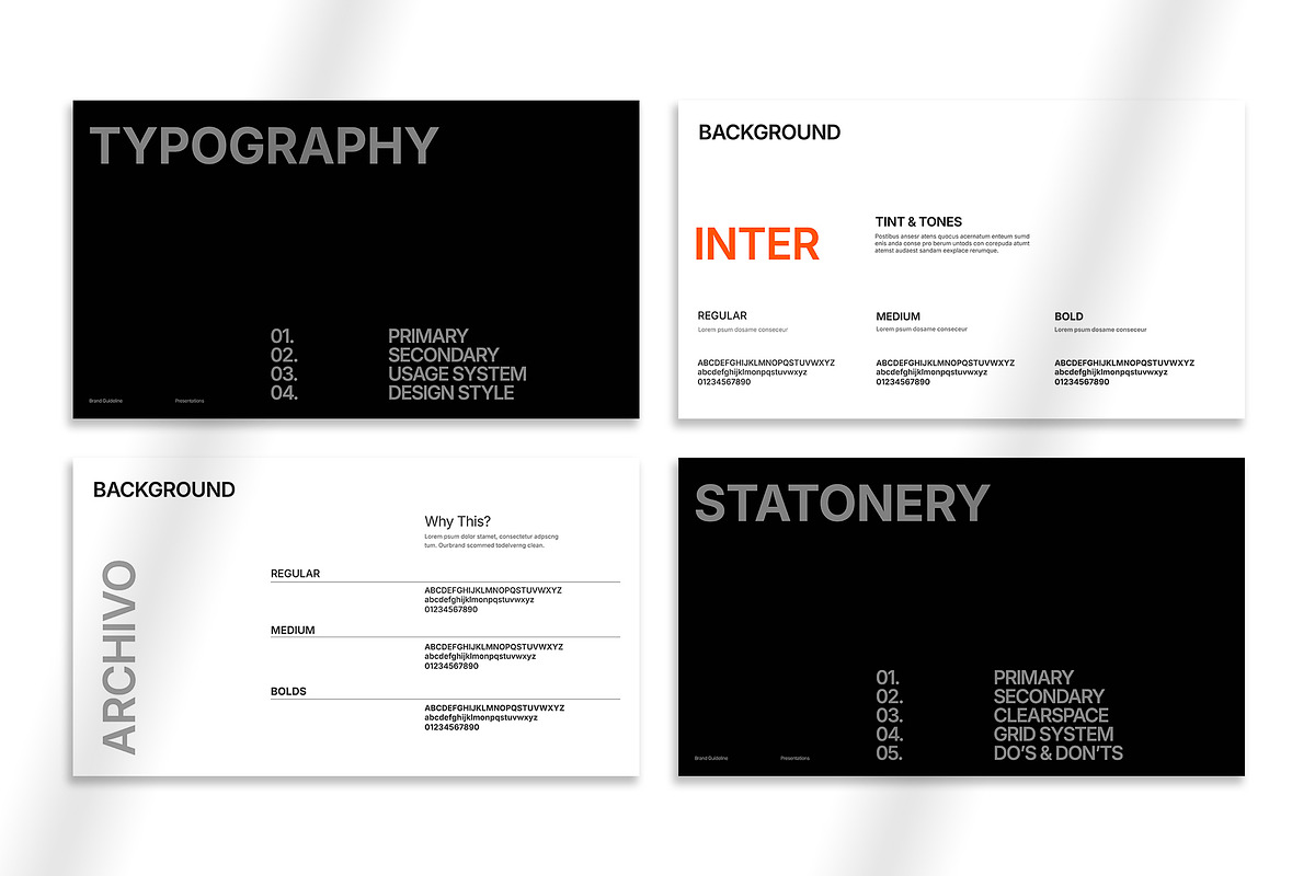 Brand Guideline Presentation, a Presentation Template by Oriofix (Photo 10 of 11)