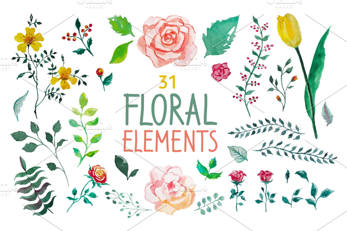 *Romantic floral *, a Decorative Illustration by OlgaAlekseenko (Photo 5 of 5)