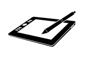 50 Graphic Drawing Tablet Vector Bun, an Illustration by Amazin_art (Thumbnail 15 of 51)