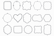 Whimsical Hand Drawn Frame, a Decorative Illustration by Kusumaillustration (Thumbnail 8 of 10)