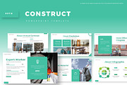 Construct - Powerpoint Template, a Presentation Template by AQR Studio