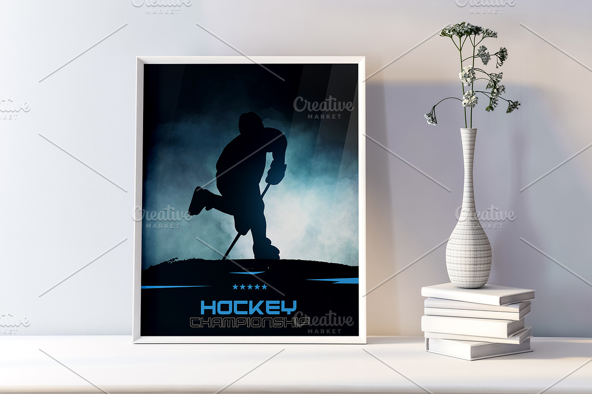 Hockey Posters, a Flyer Template by Leo Edition (Photo 4 of 4)