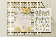Bloom | Yellow Roses Watercolor, a Texture Graphic by slowlivecreate (Thumbnail 4 of 6)