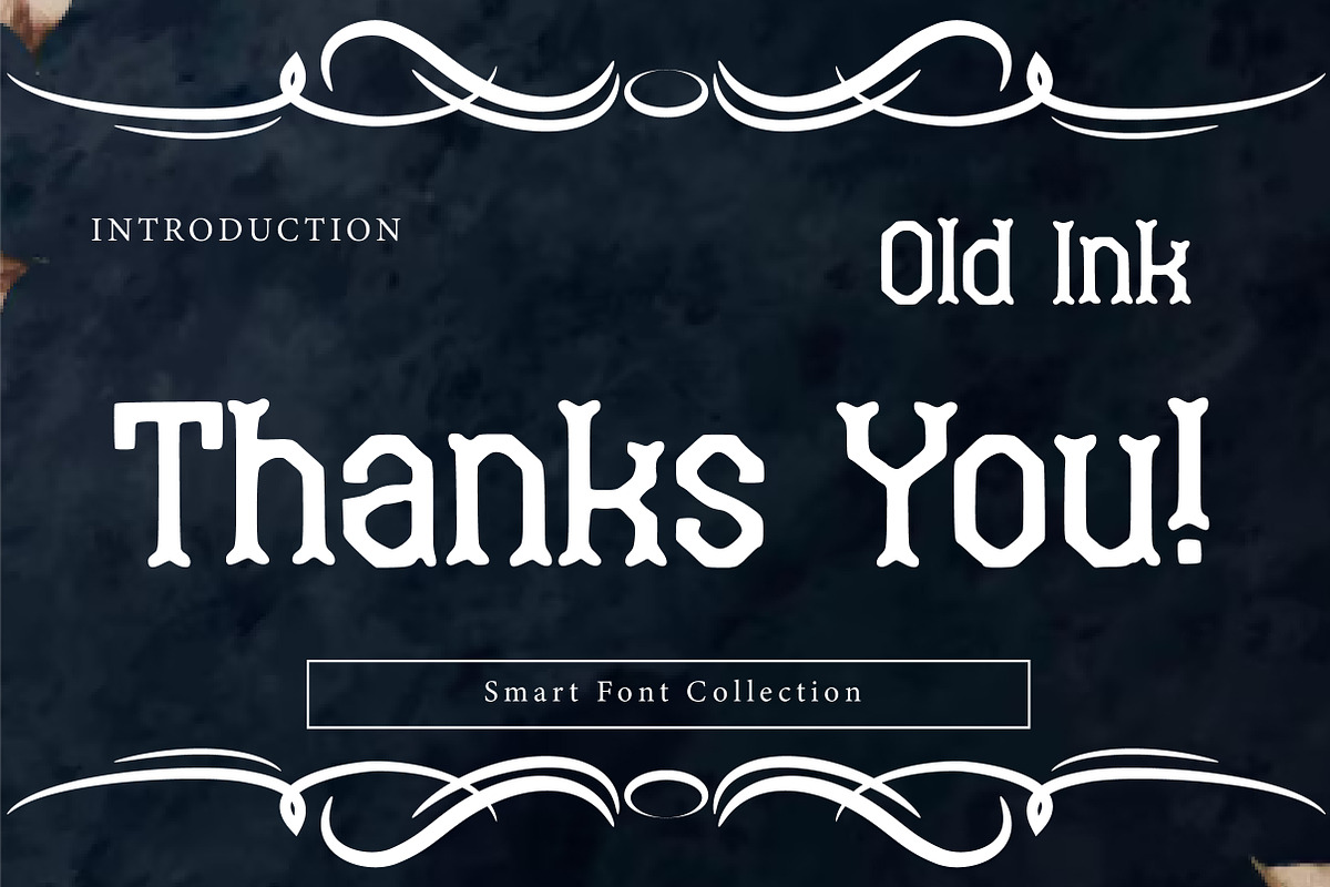 Old Ink, a Blackletter Font by Wow Magic (Photo 3 of 3)