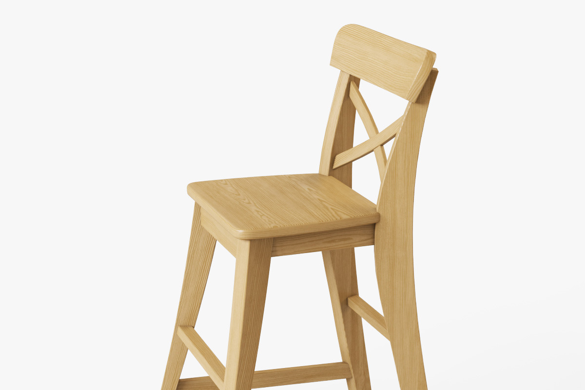 Junior Chair Ingolf, a Furniture 3D Model by Markelos (Photo 3 of 14)