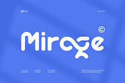 Miroge | Modern Futuristic SansSerif, a Sans Serif Font by Ermedia Studio (Thumbnail 1 of 10)