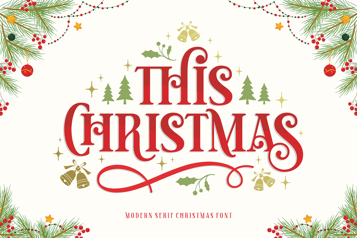 This Christmas Font, a Handwritten Font by Akrinity Digital (Photo 1 of 7)