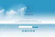 Titanium - Coming Soon Page (HTML5), a Landing Page Template by IQSIR (Thumbnail 4 of 5)