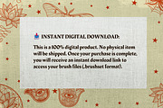 100+ Procreate Tattoo Stamp Brushes, a Brush Add-On by badrusblue (Thumbnail 9 of 9)