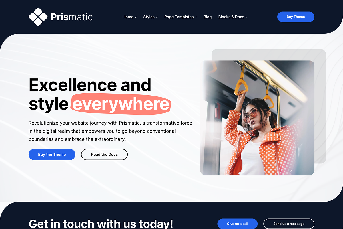 Prismatic - Creative Agency, a WordPress Template by IntellaSoft (Photo 9 of 11)