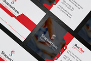 Elegant Creative Business Card - 36, a Business Card Template by Shapnochura Design Studio (Thumbnail 1 of 4)