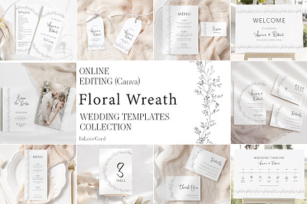 Wedding Invitation Template Canva, an Invitation Template by PawGraphic