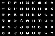 Set of letter U logo, a Branding & Logo Template by NataliiaVolyk (Thumbnail 3 of 3)