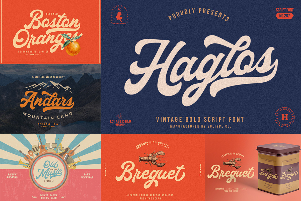 The Font Bundle For Graphic Designer, a Sans Serif Font by Vultype Co. (Photo 10 of 23)